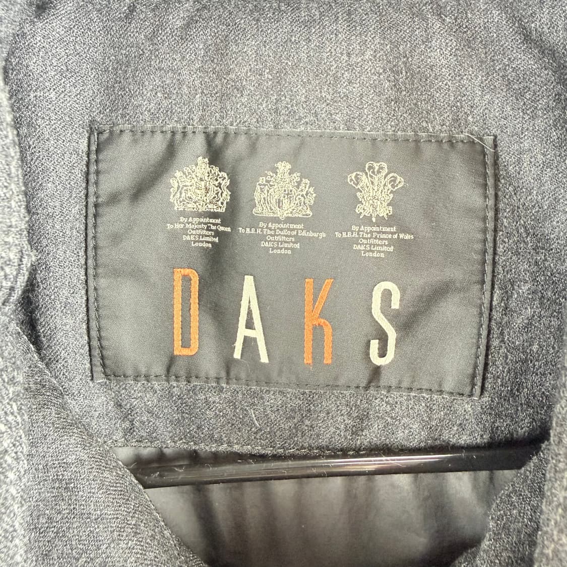 (105) 닥스 구스다운 울 롱패딩 차콜 상품이미지3