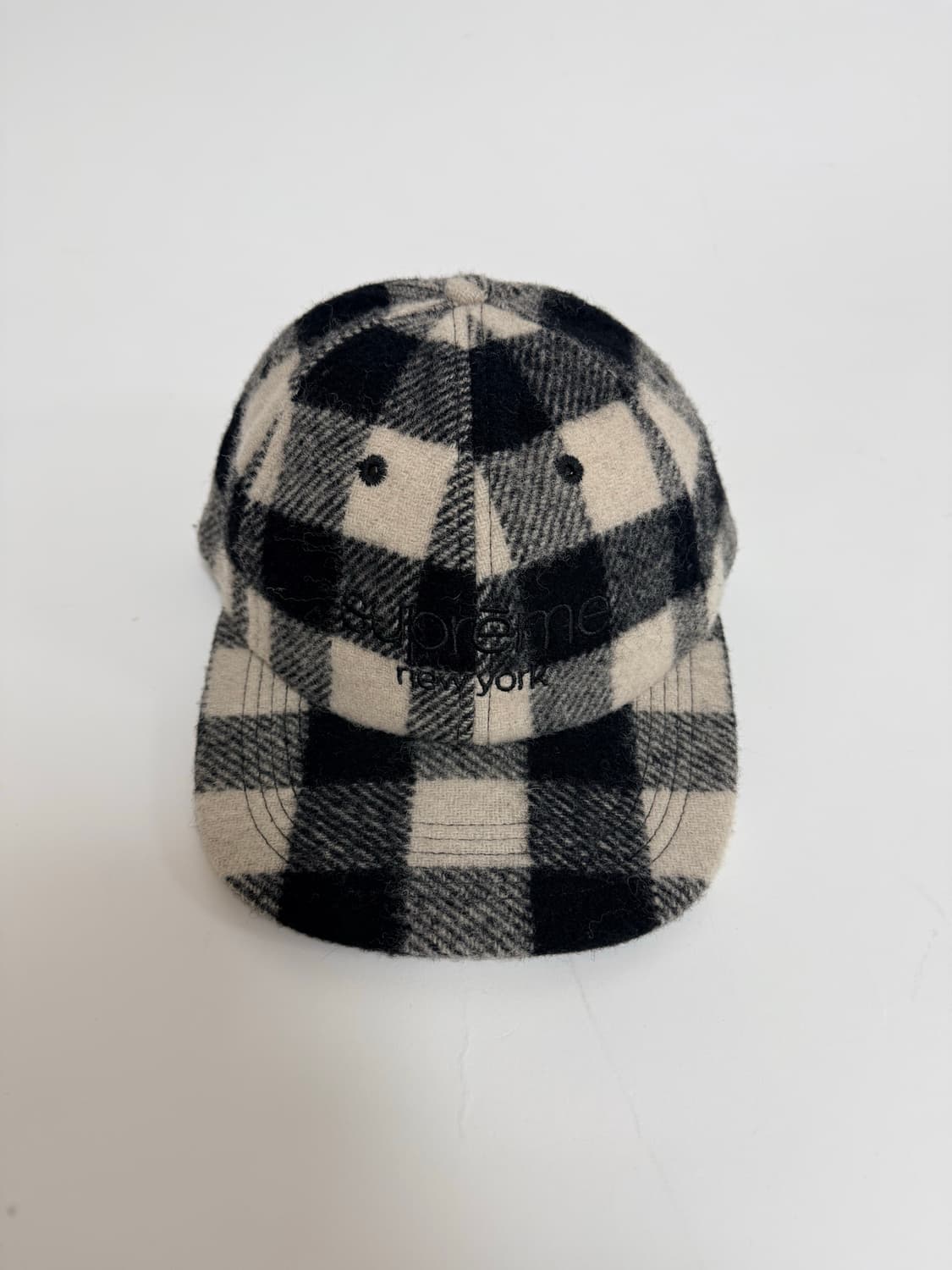 슈프림 울체크 캡 상품이미지1