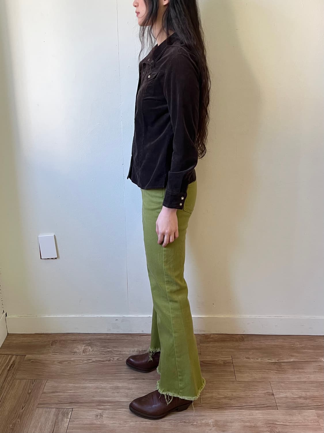 GRL 크랙 데님 진 상품이미지9