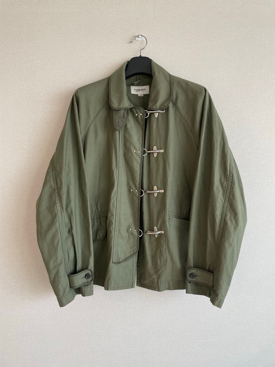 이스트로그 파이어맨 자켓 점퍼 xl 올리브 미실착 상품이미지1