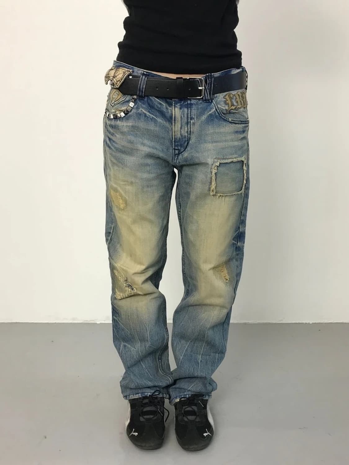 Red Pepper Jeans Y2K Embroidered Denim 상품이미지2
