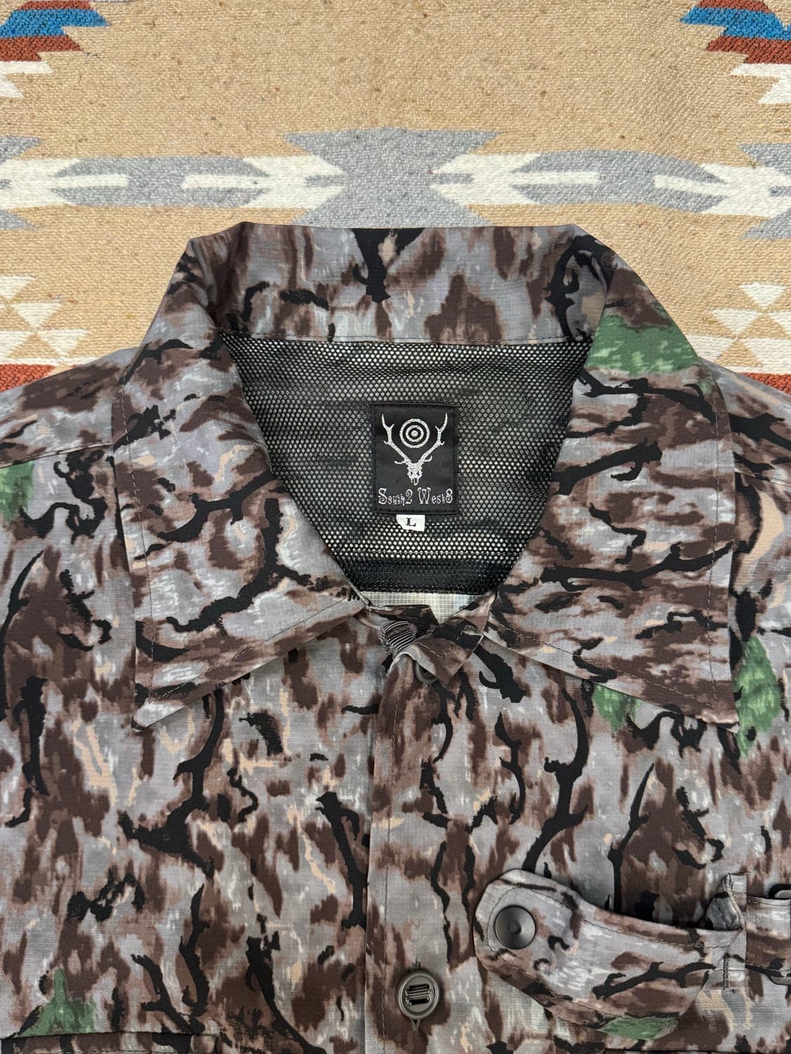 [L] South2 West8 남이서팔 텐가라 트라우트 셔츠 상품이미지2