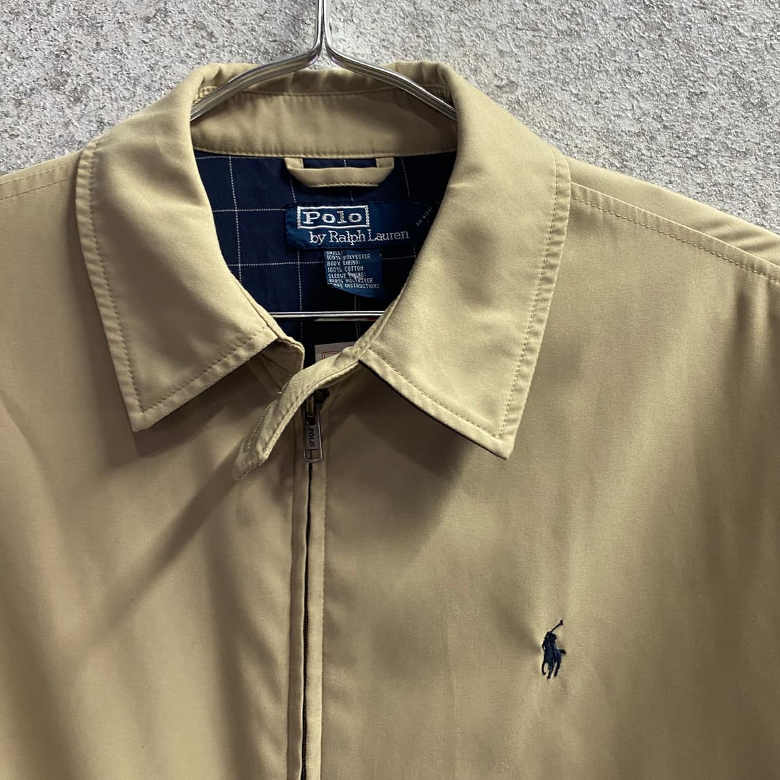 폴로 랄프로렌 베이지 블루종 스윙톱 자켓 B4547  상품이미지3