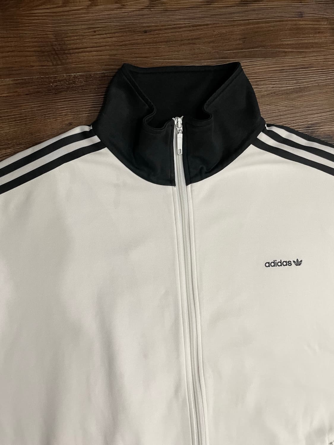 아디다스 희귀 베켄바우어 화이트 져지 흰검 상품이미지2