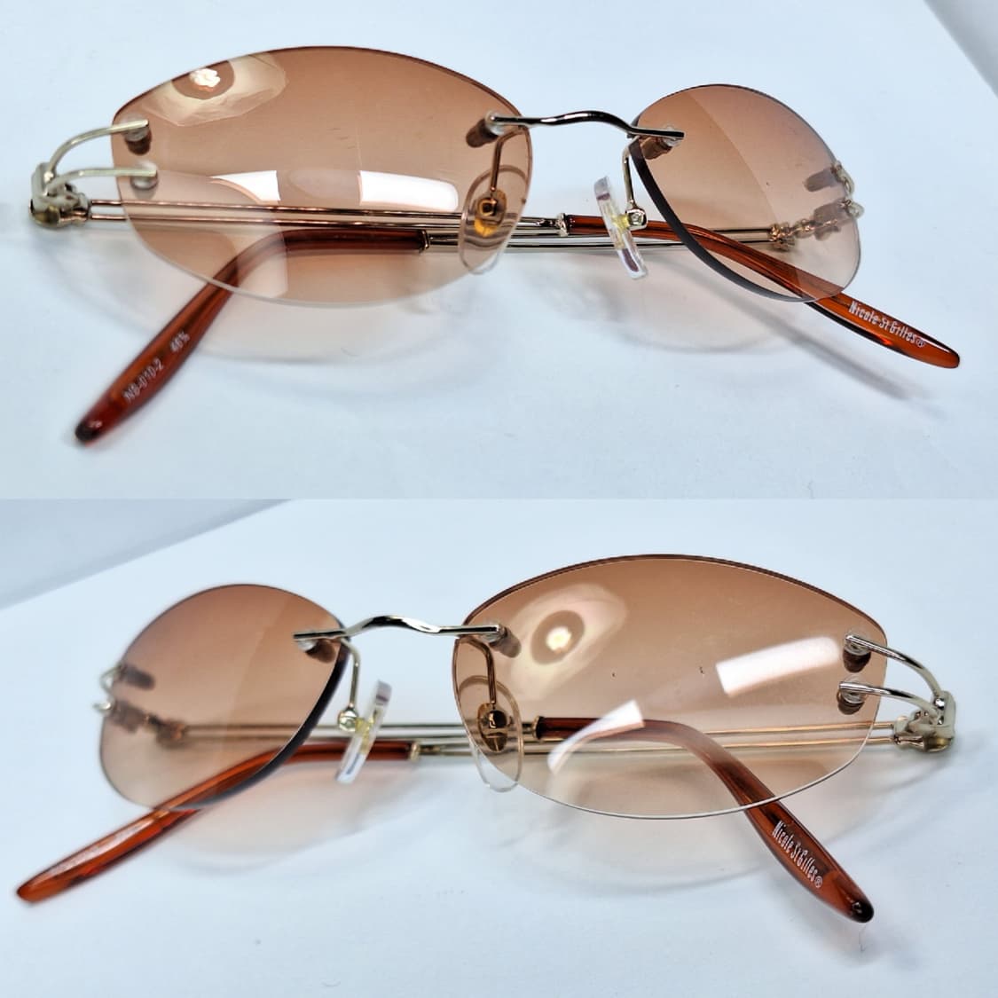 니콜 생질르 NS-010-2 프랑스 무테 선글라스 빈티지 레트로 y2k 상품이미지6