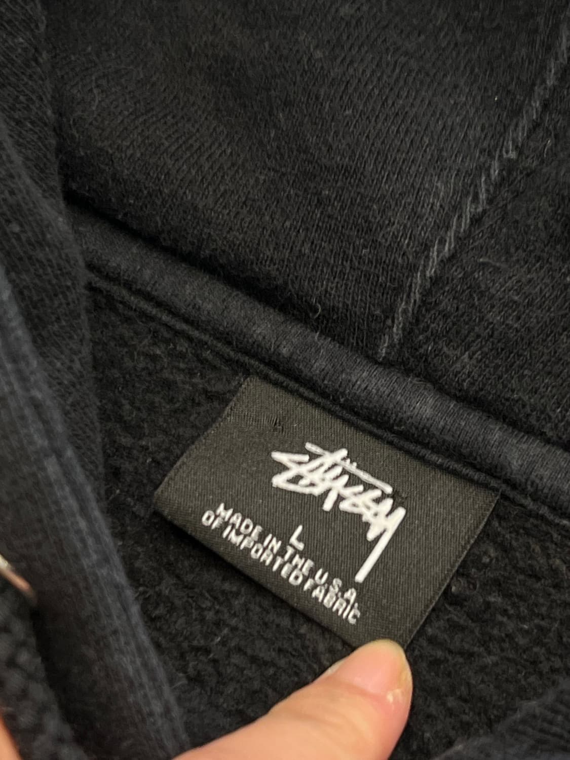 스투시 빈티지 빅스탁로고 후디 처분  상품이미지3