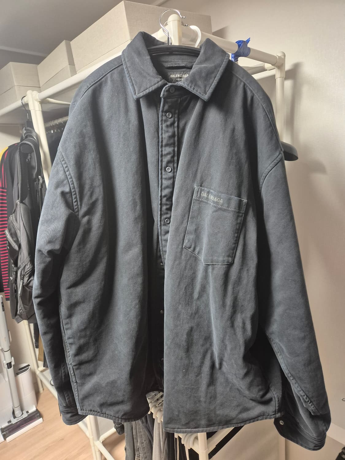 발렌시아가 패디드 셔츠 XL 상품이미지1