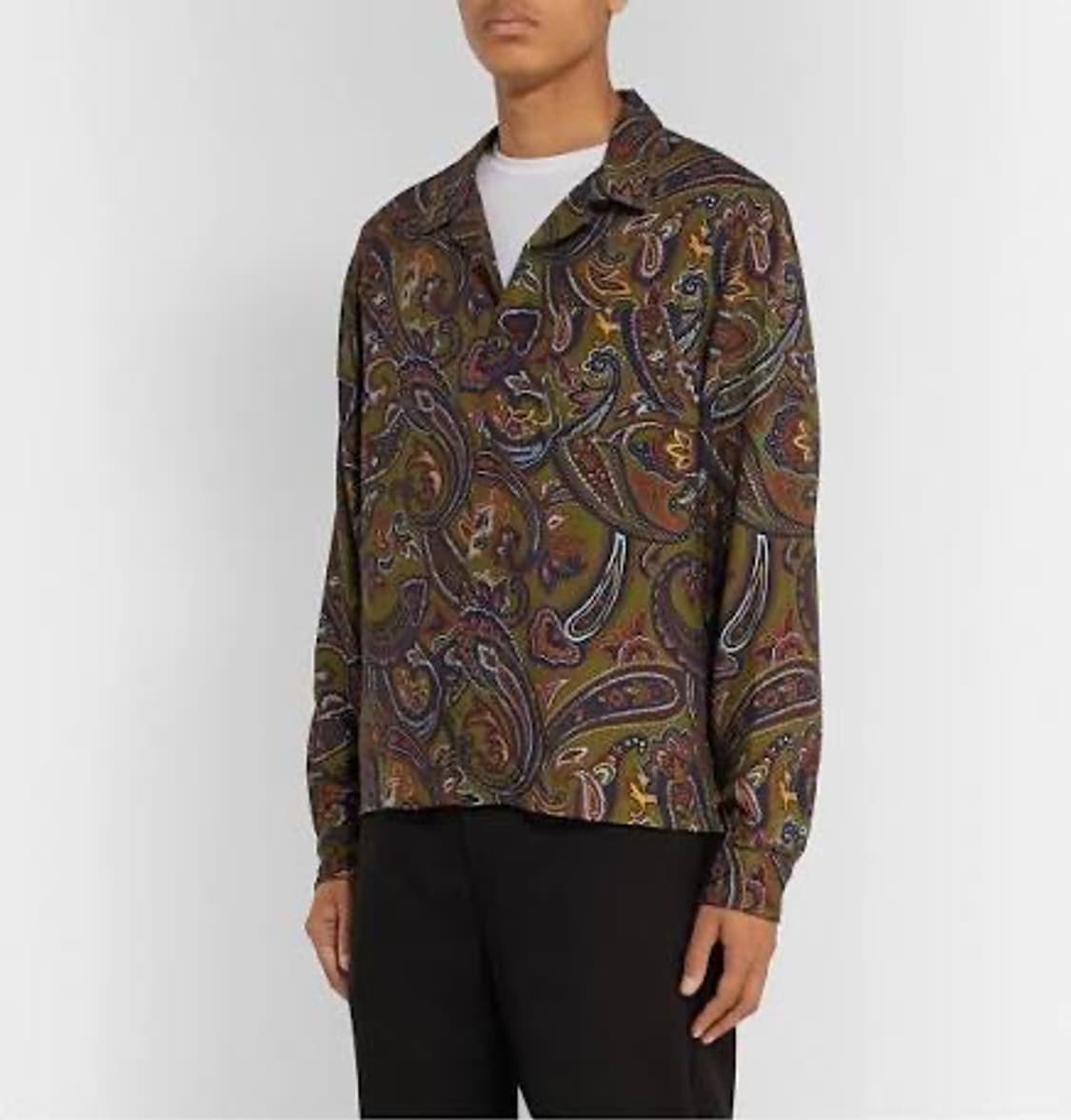 스투시 페이즐리 셔츠 M 상품이미지2