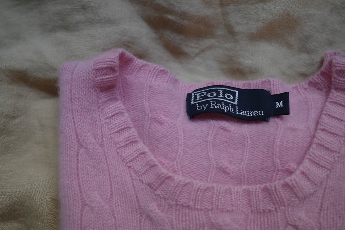 폴로 랄프로렌 캐시미어 니트 상품이미지1