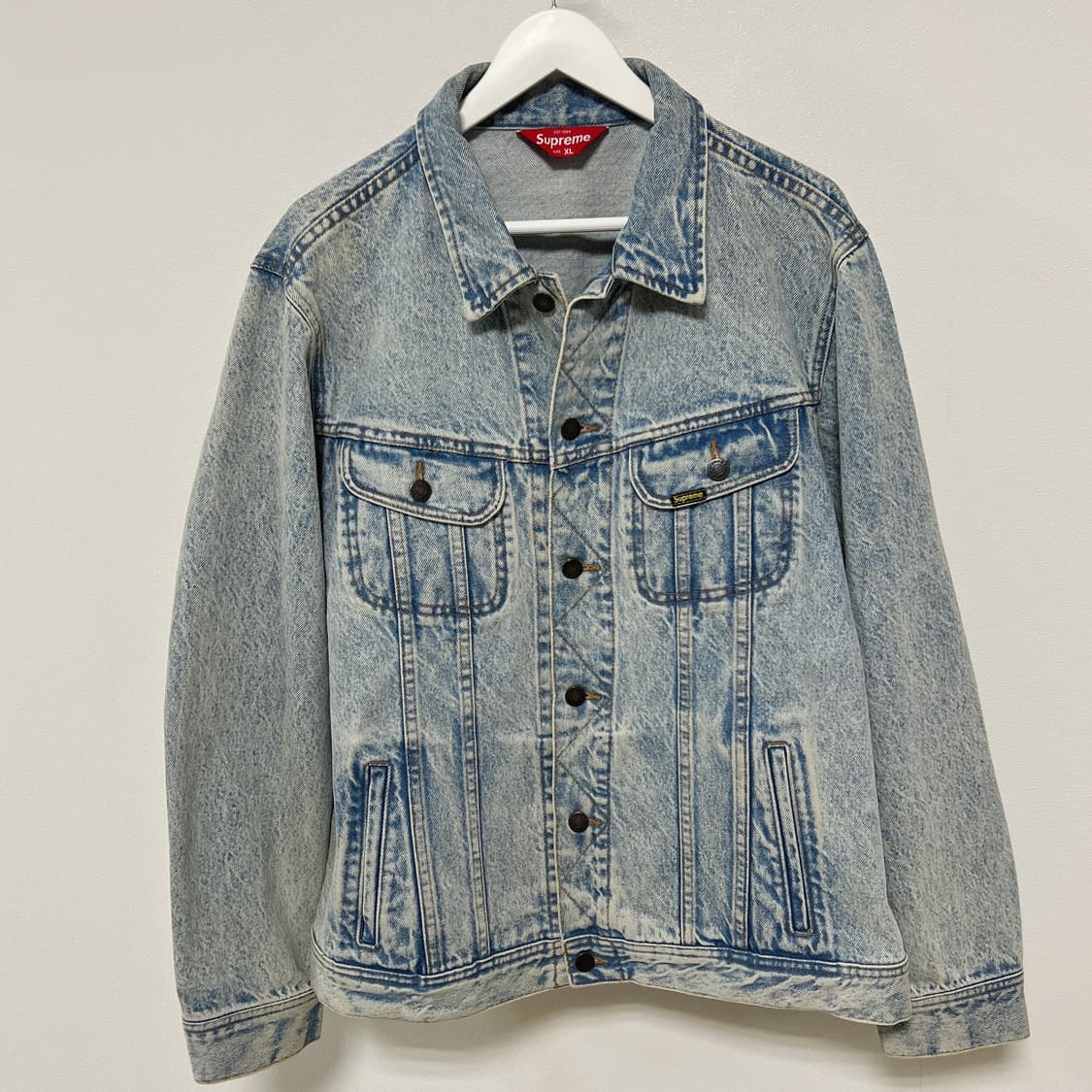 슈프림 16SS 데님 트러커 자켓 연청  상품이미지3