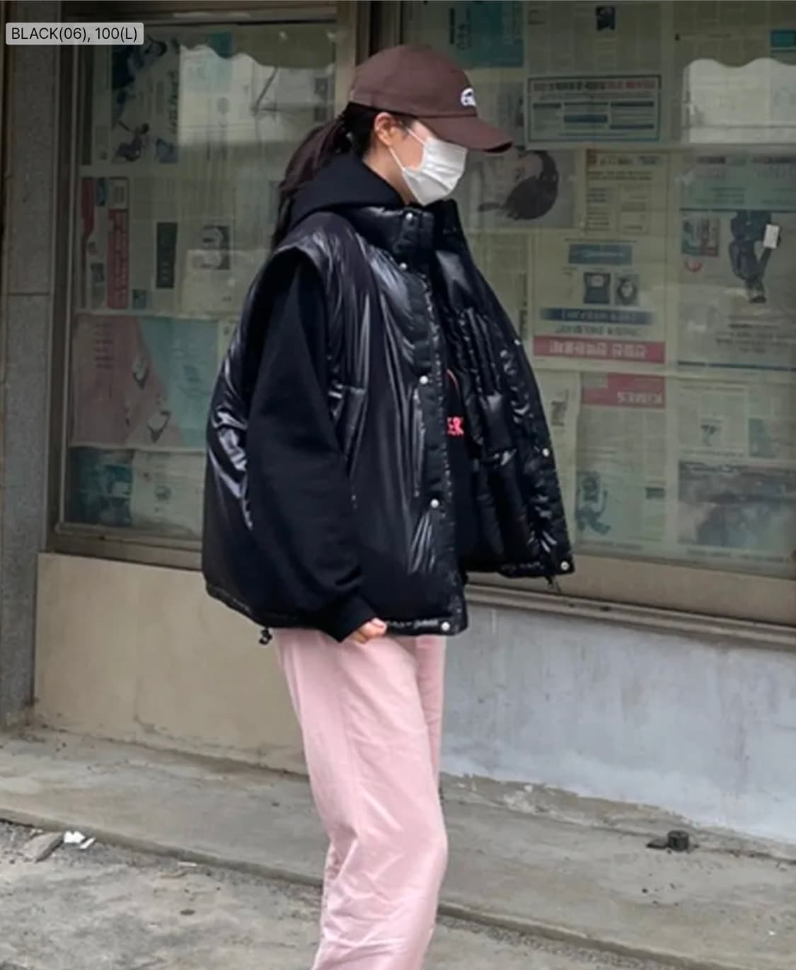 WMC 글로시 다운베스트 패딩조끼 무신사 상품이미지9