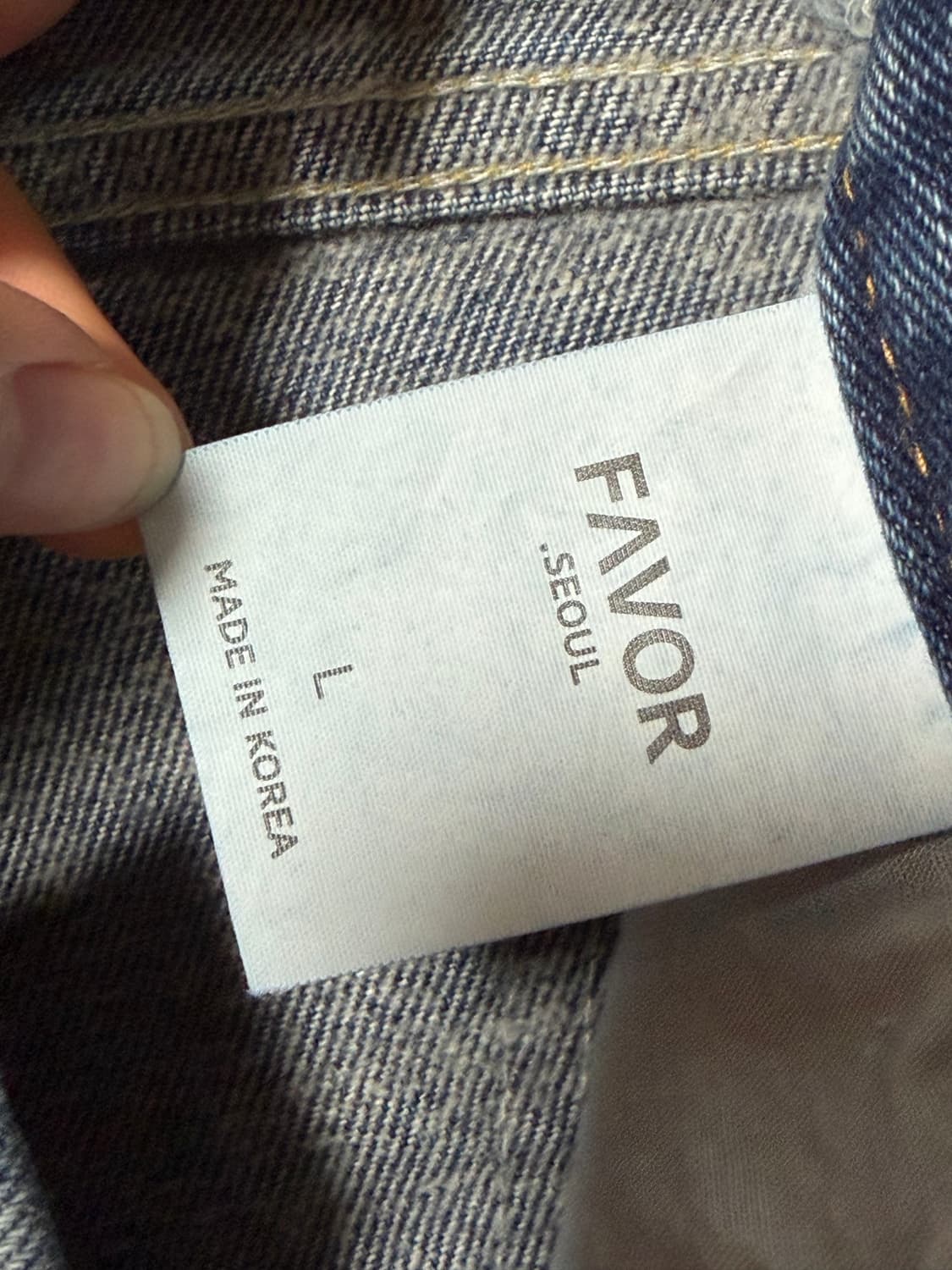 와이드 데님 상품이미지3