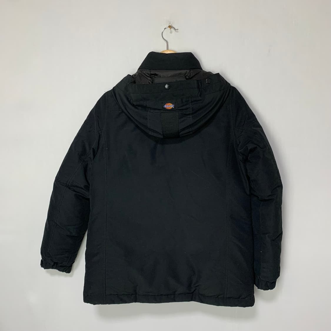 디키즈 후드 패딩 점퍼 블랙 s 빈티지 숏패딩 상품이미지3