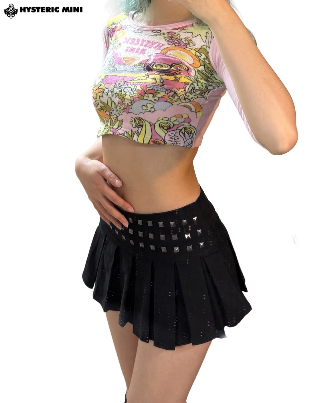 히스테릭 미니 베이비핑크 카프슬리브 상품이미지4