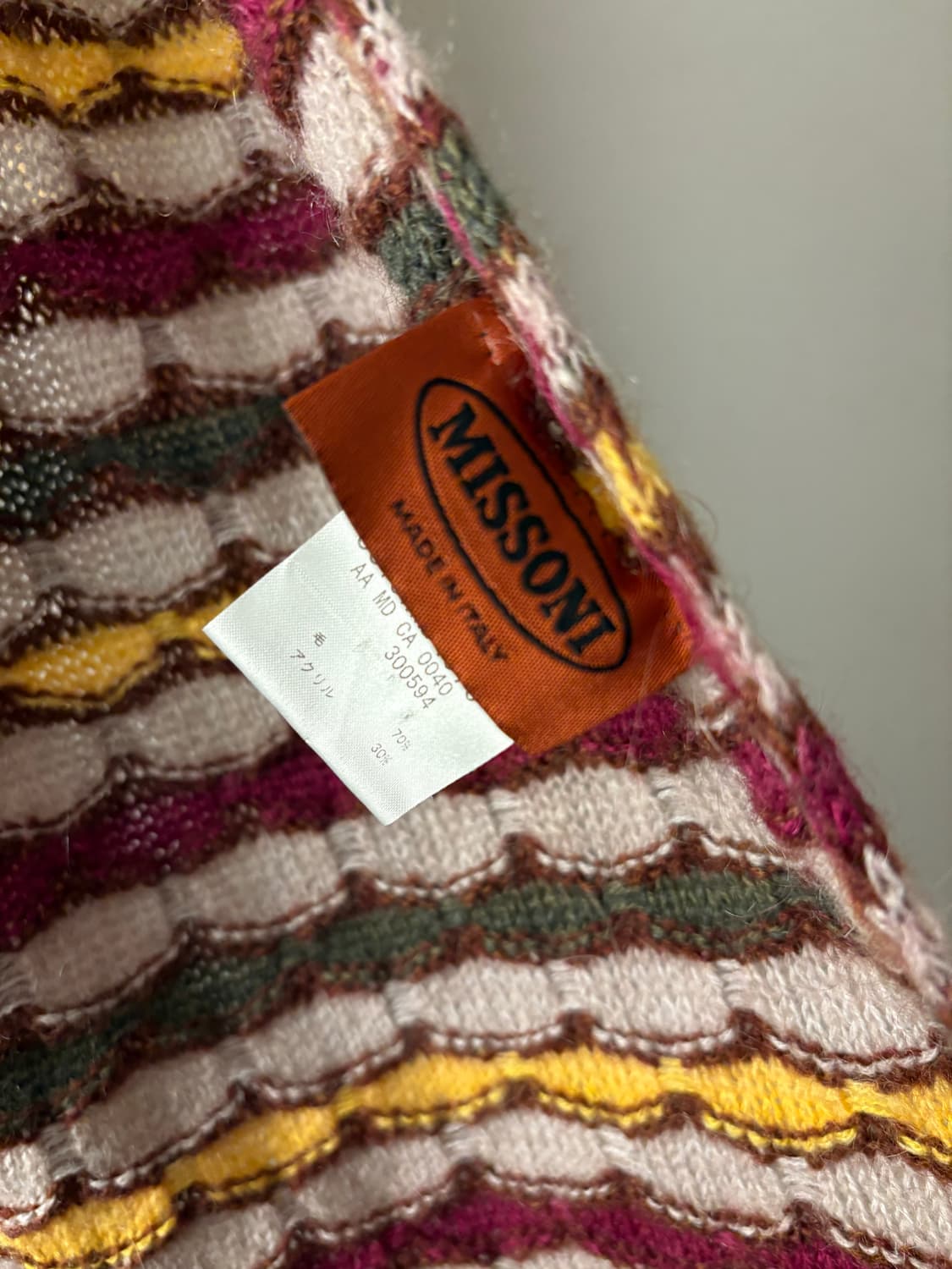 Missoni wool scarf 상품이미지2