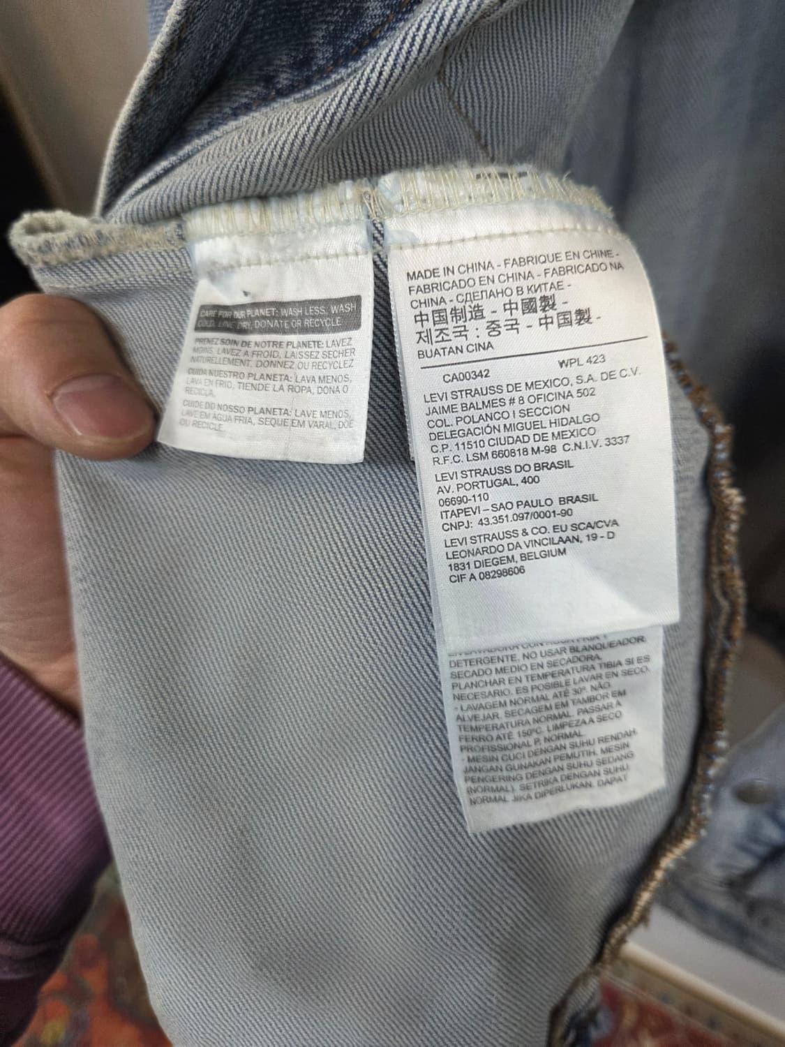 리바이스 레드탭 데님자켓 Lg 상품이미지5