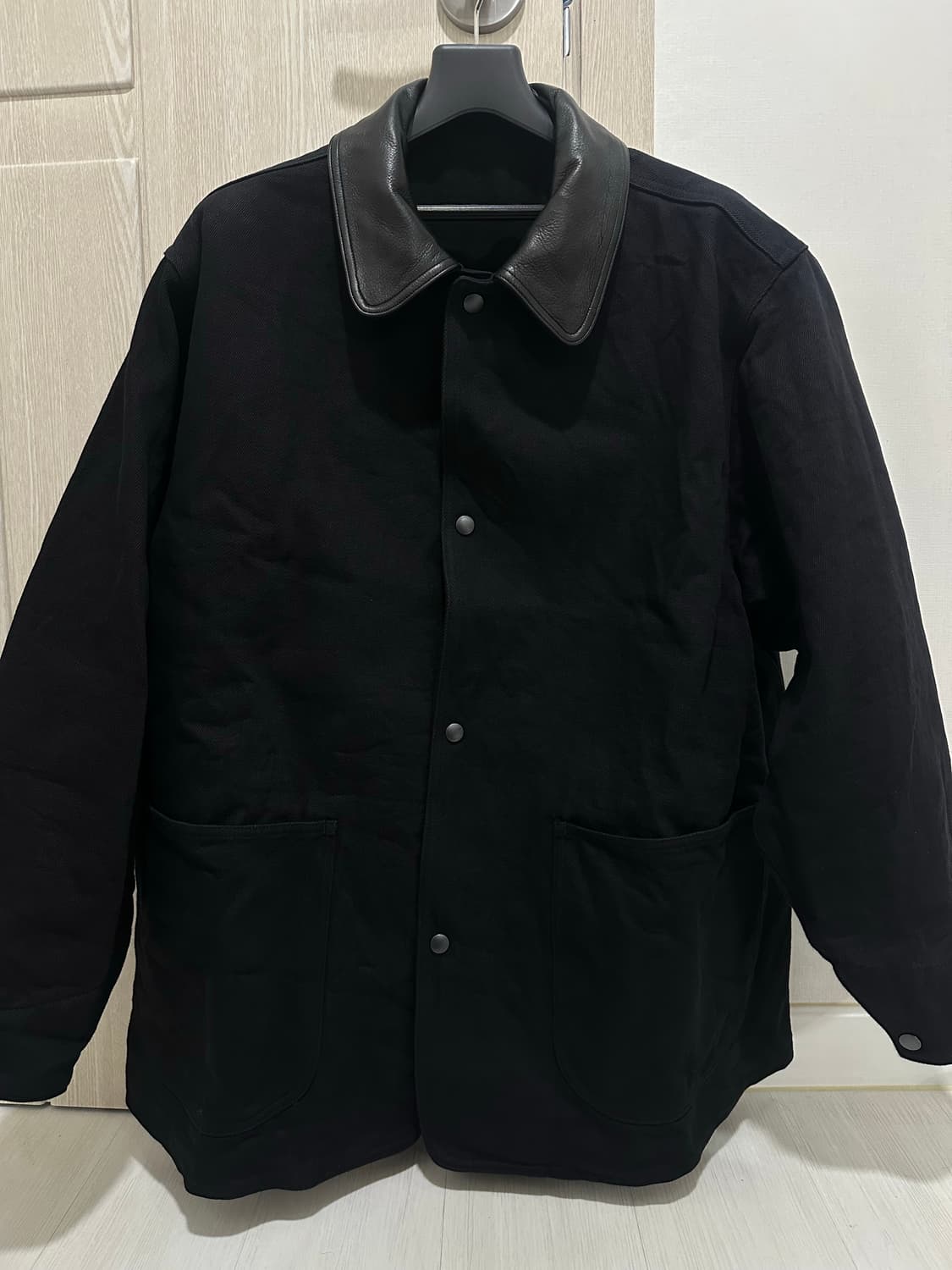 [size2] 코모리 레더카라 데님자켓 25fw 상품이미지2