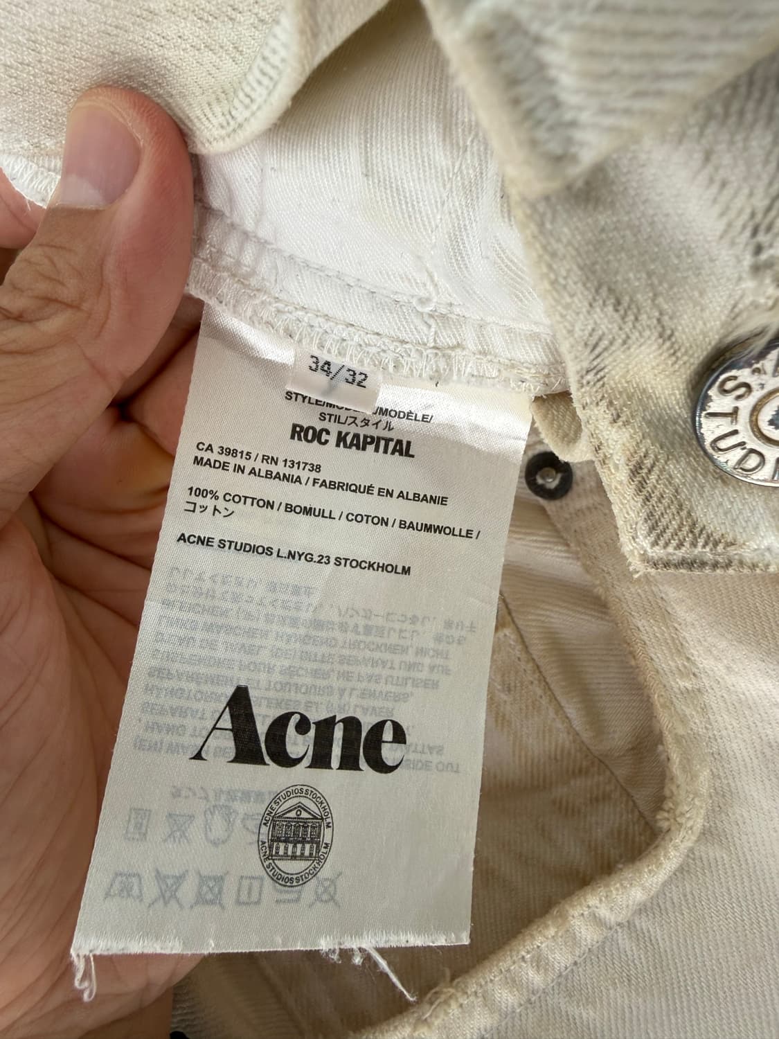 Acne Studios Roc Kapital Paint Splatter  상품이미지6