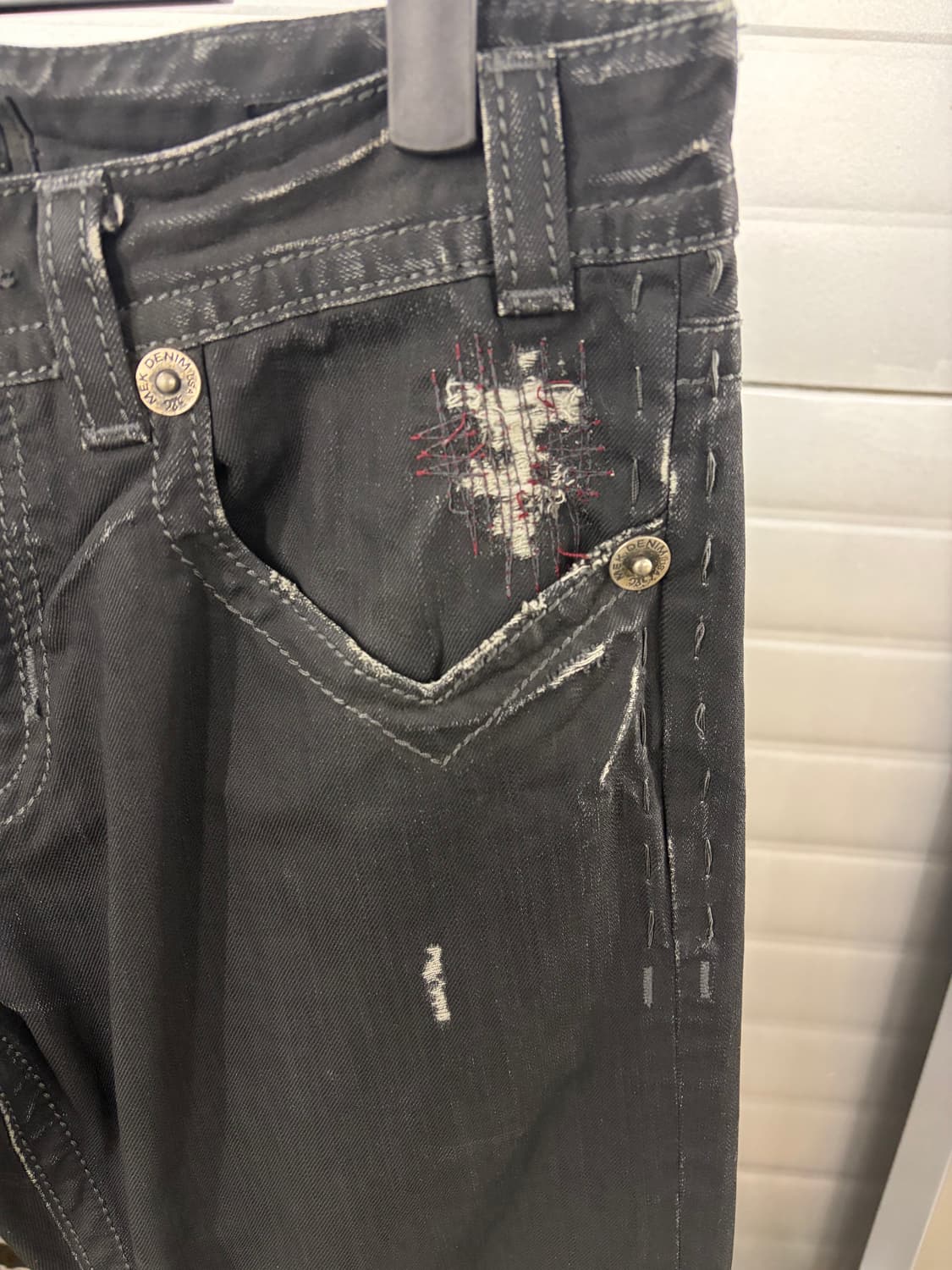 Mek Denim vintage black jean 34/34 상품이미지4