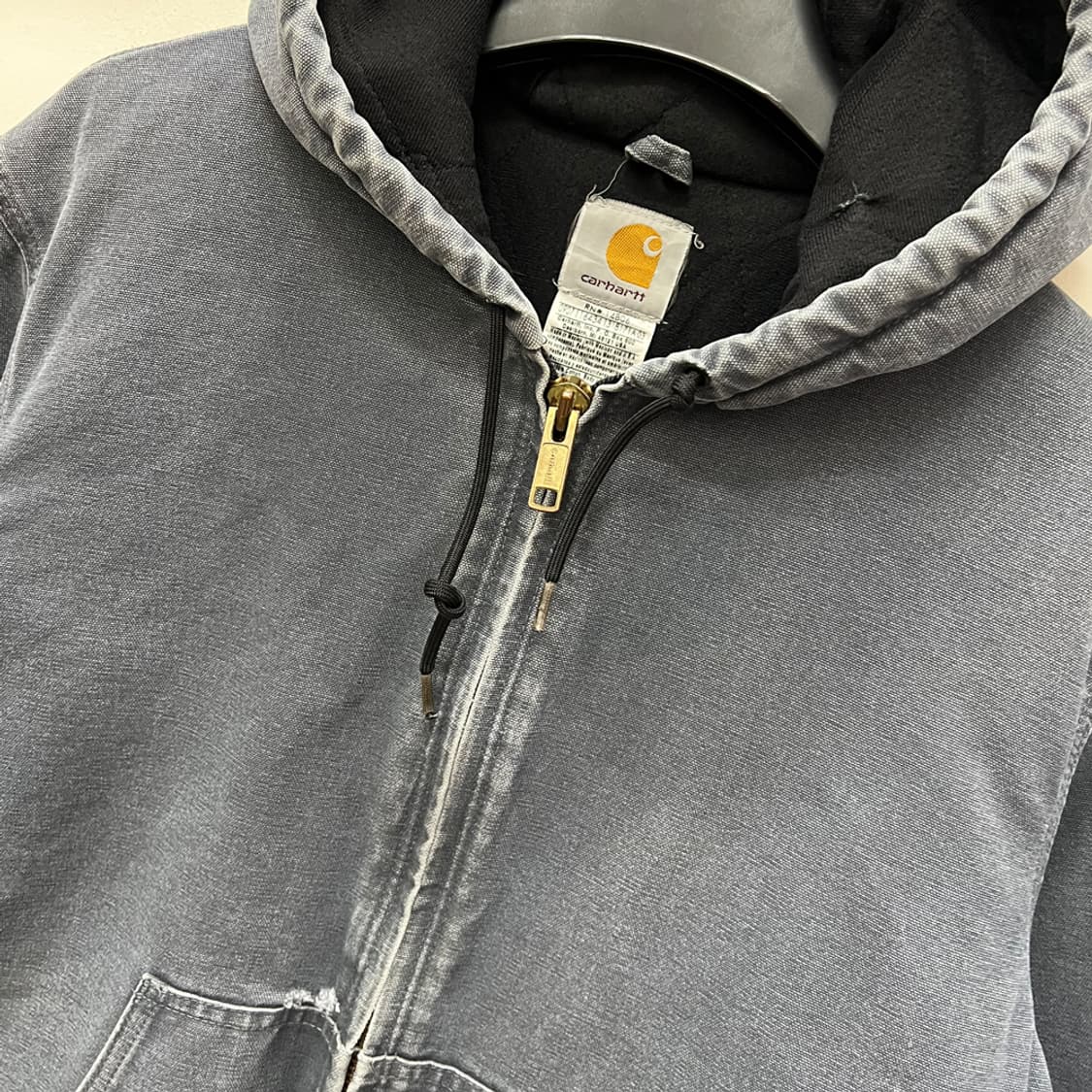 칼하트 J130 STM 샌드스톤 덕 액티브 자켓 M 상품이미지3