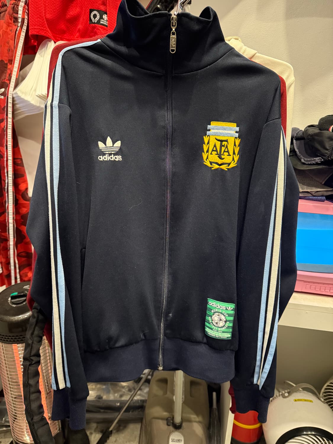 아디다스 파이어버드 아르헨티나 마라도나 신의손 트랙탑 져지 상품이미지2