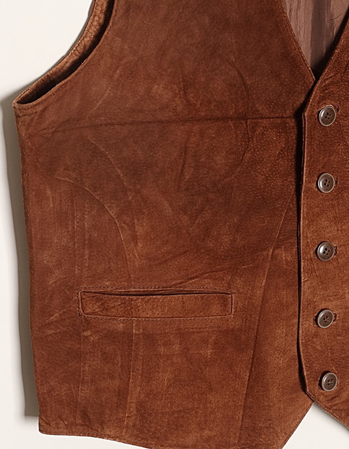 90's UNIQLO Pigskin Vest 상품이미지3