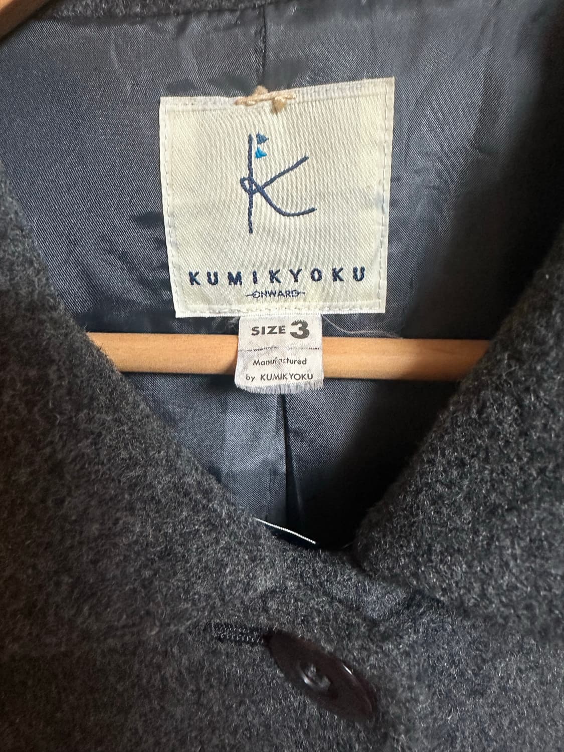 빈티지 울 코트 상품이미지3