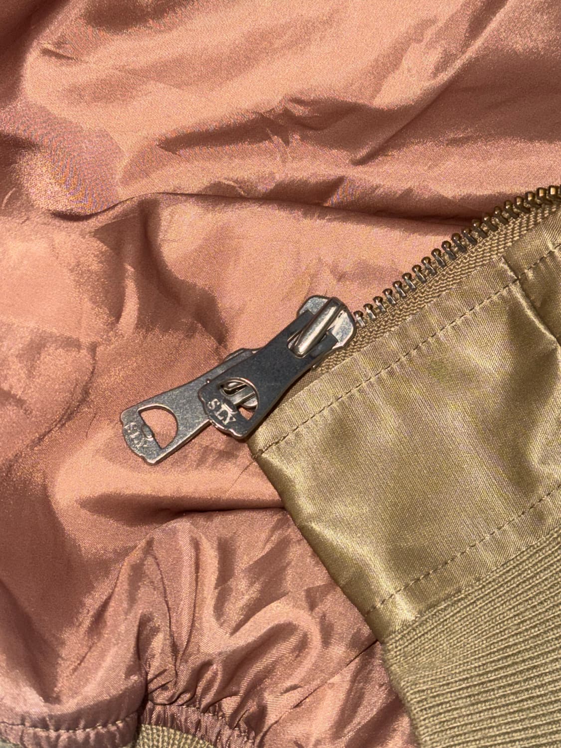 Sly y2k 봄버 밀리터리 항공점퍼 ma-1 자켓 상품이미지4