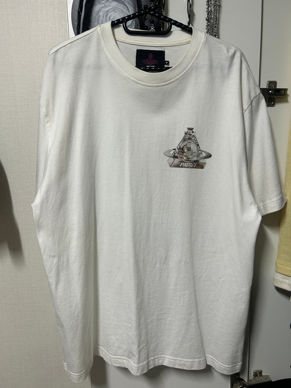 팔라스 비비안웨스트우드 콜라보 반팔 화이트 M 상품이미지3