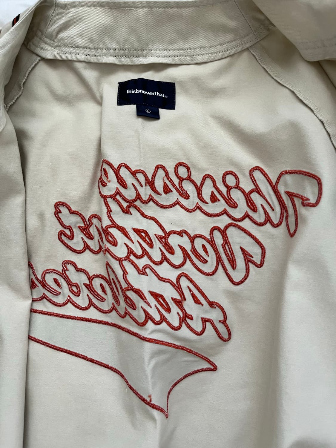 디스이즈네버댓 베이스볼 저지 thisisneverthat jersey 상품이미지4
