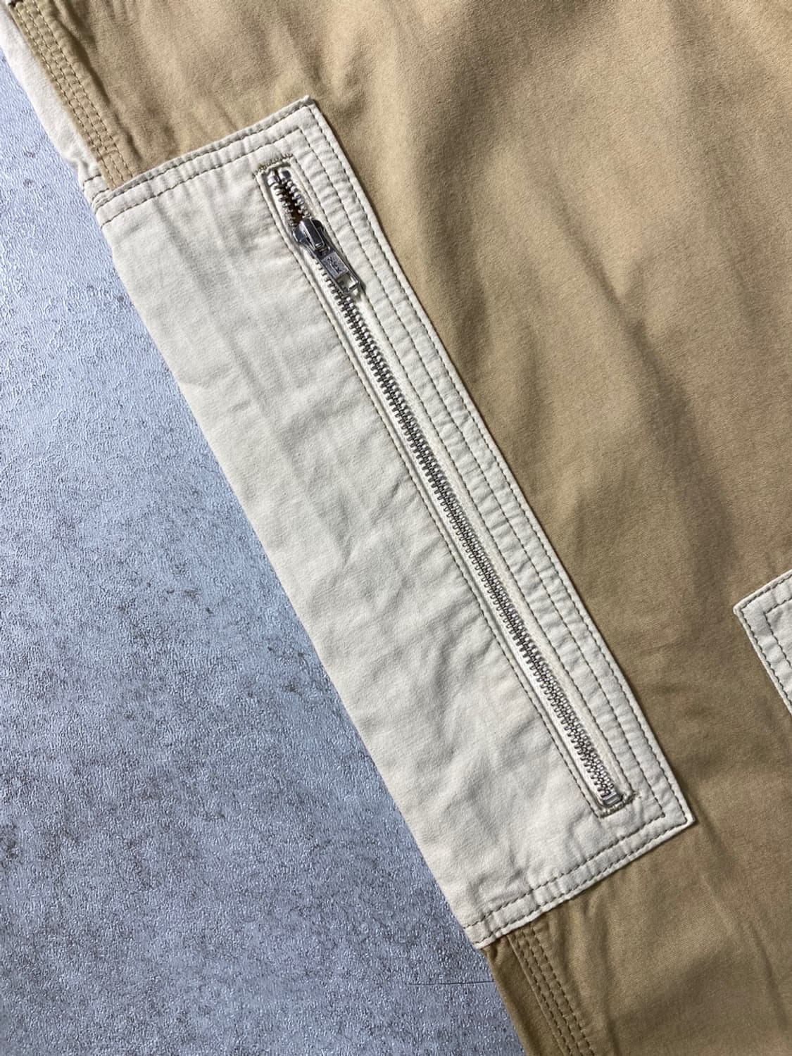 [31] ASOS 아소스 베이지 카고 와이드 워크팬츠 상품이미지3