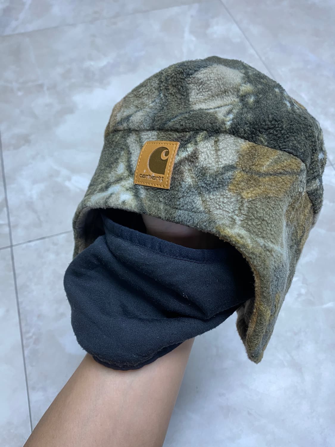 칼하트 리얼트리 트루퍼햇 마스크 바라클라바 비니 모자 상품이미지4