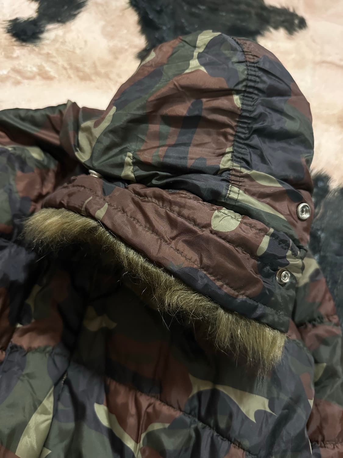 펑크 와투케 카모 밴딩 점퍼 상품이미지2