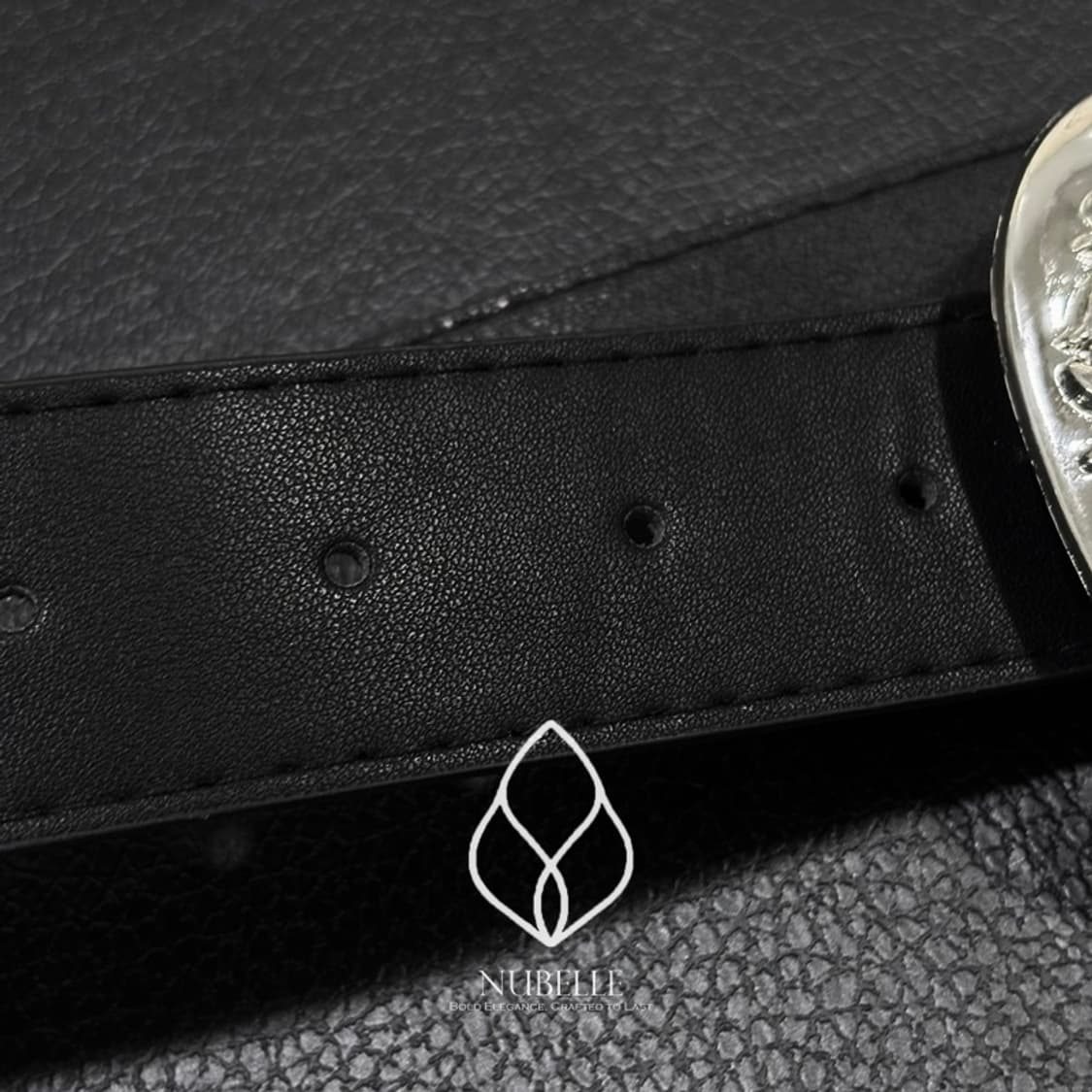 🌗 Chrome western belt / 크롬 볼드 웨스턴 벨트 상품이미지6