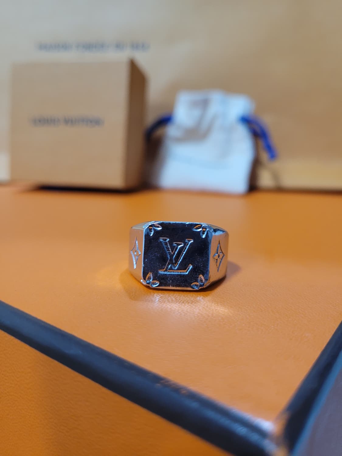 루이비통 LV 시그넷 실버 반지 상품이미지2