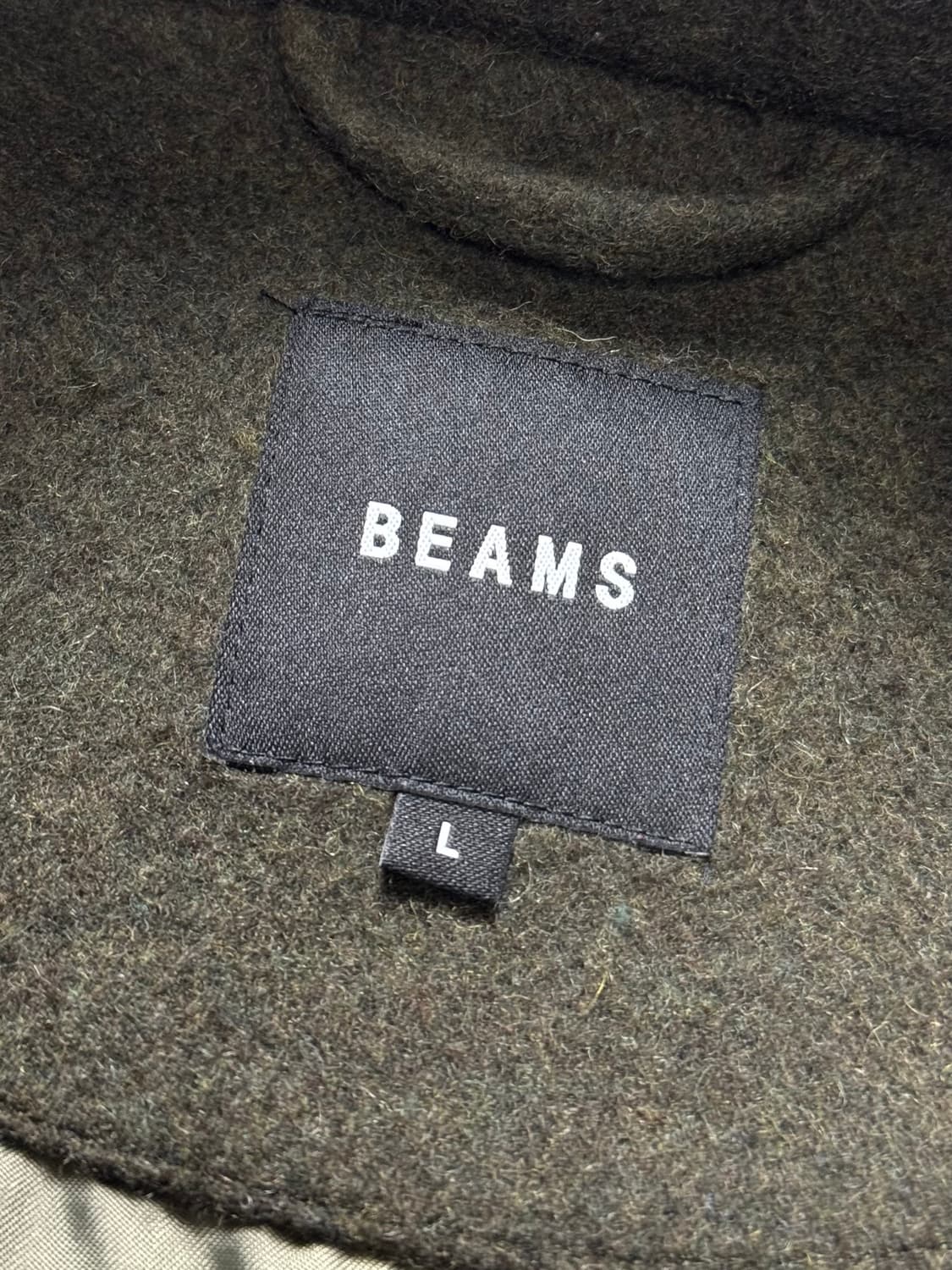 빔즈 M-65 M65 개파카 피쉬테일 파카 울 코트 L 상품이미지5