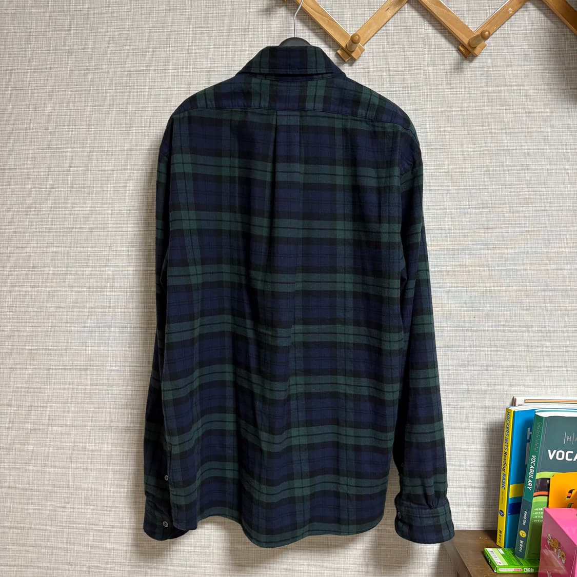 브룩스 브라더스 소멜로스 플란넬 체크 셔츠 상품이미지3