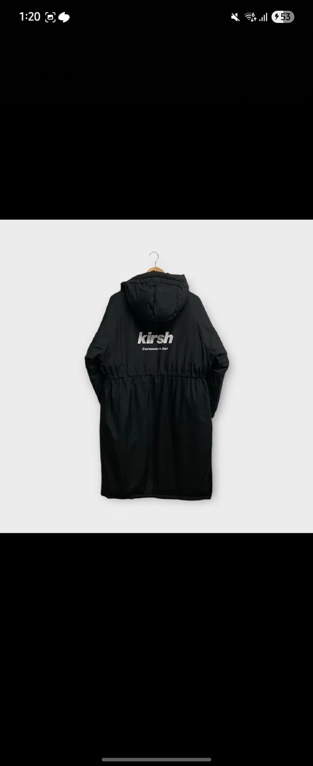 키르시 스몰 체리 롱 패딩 IA [블랙] 상품이미지3