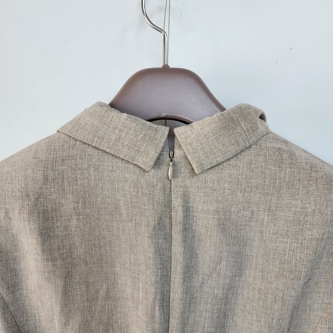 LYNN 린넨 반팔 롱 원피스 상품이미지6