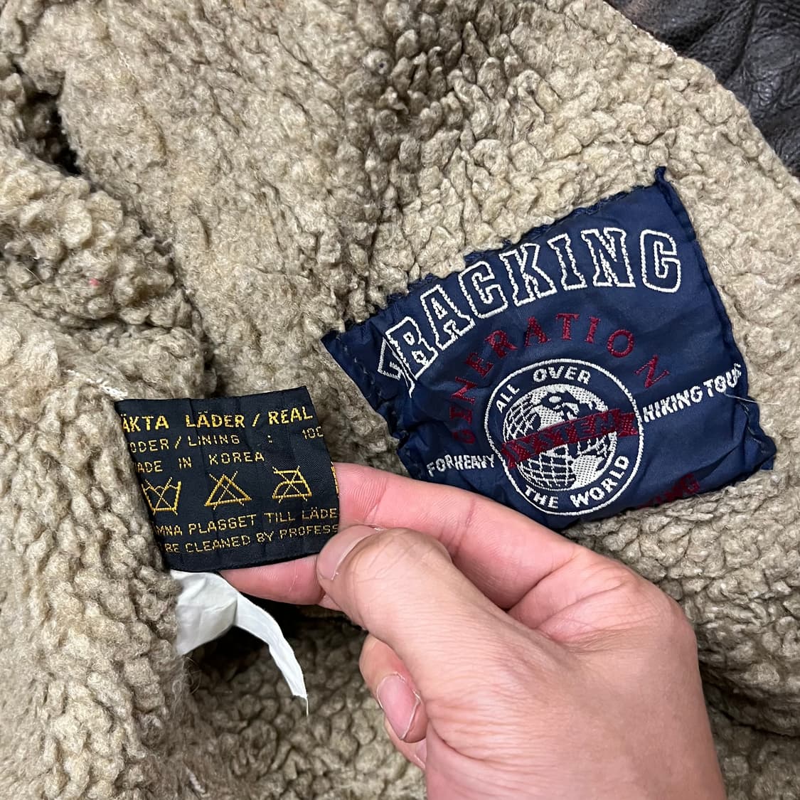 빈티지 B-3 양가죽 무스탕 (105) 상품이미지9