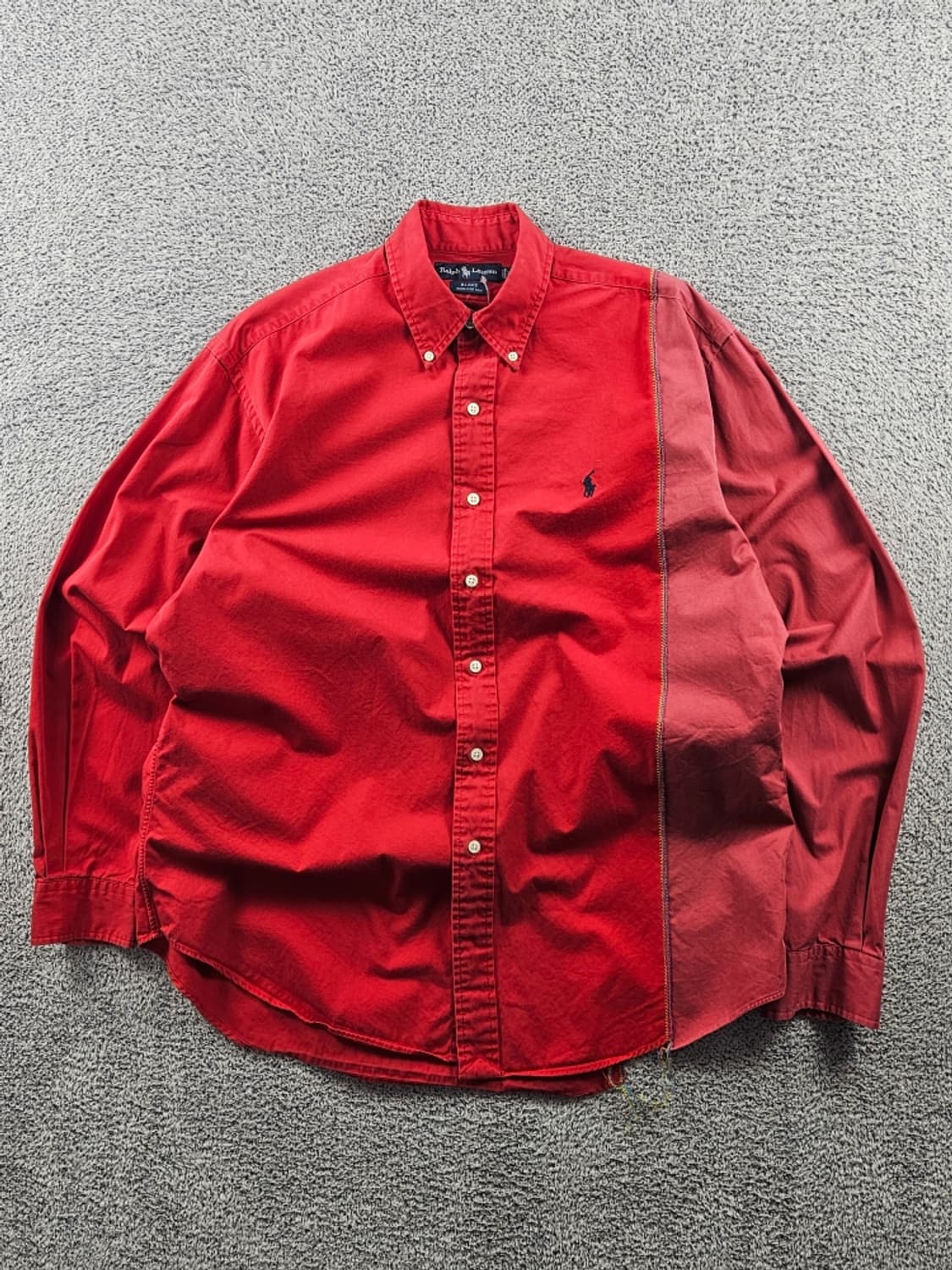 폴로랄프로렌 레이어 컷 언밸런스 커스텀 셔츠 ( M ) / 10984 상품이미지1