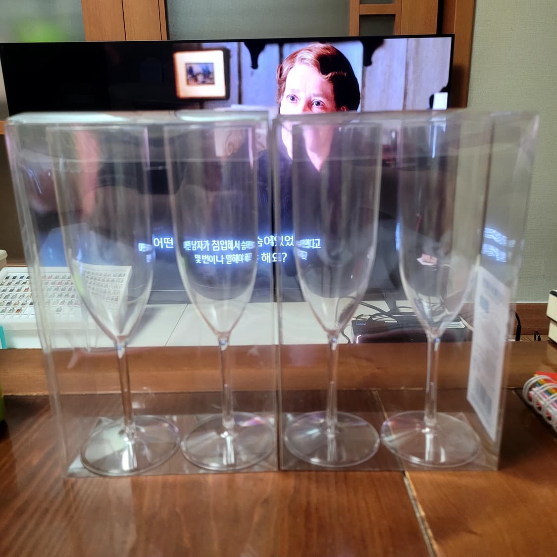 플라스틱 샴페인잔 2개입 x 2 + 1개 상품이미지2