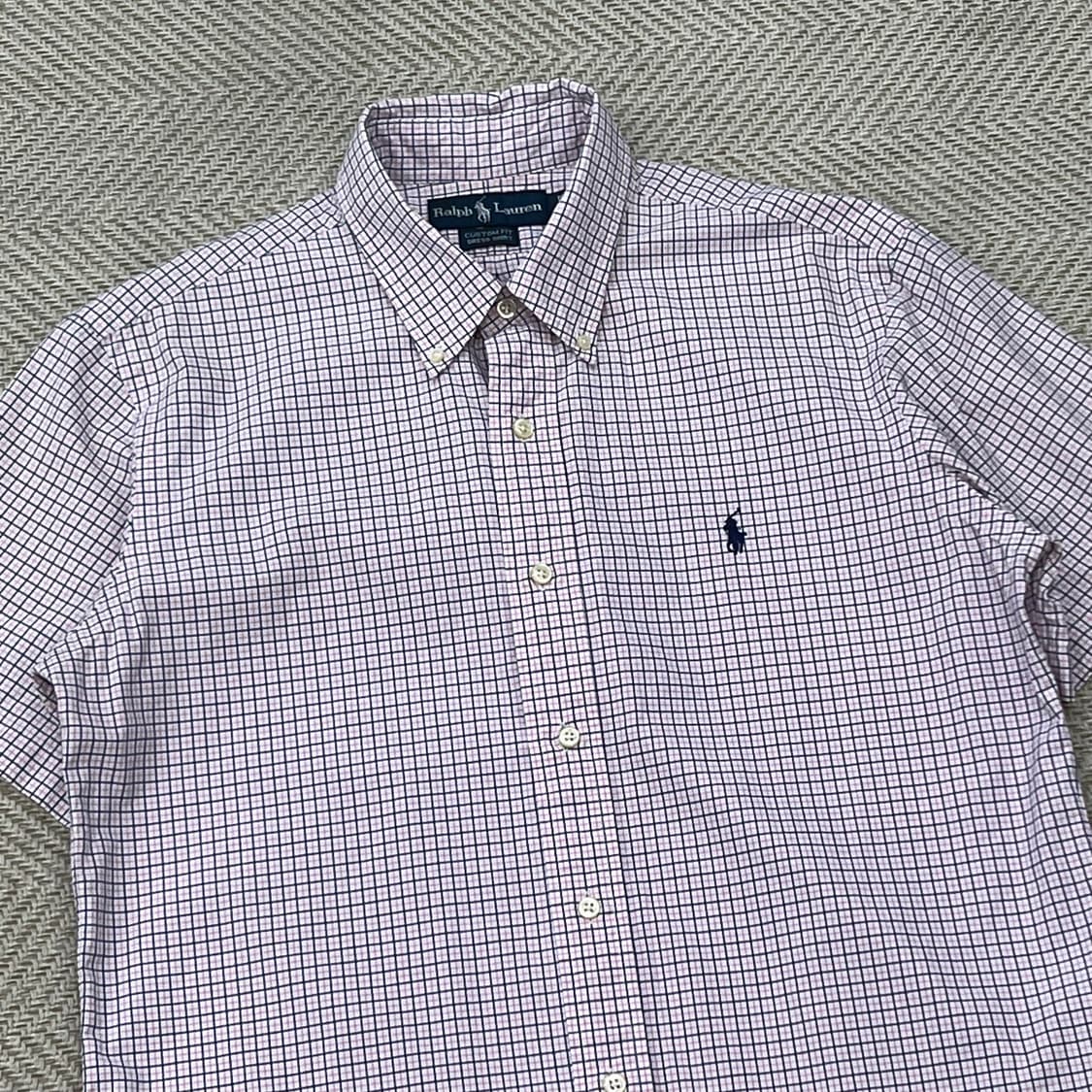 폴로 랄프로렌 체크 반팔셔츠 r3383 상품이미지3