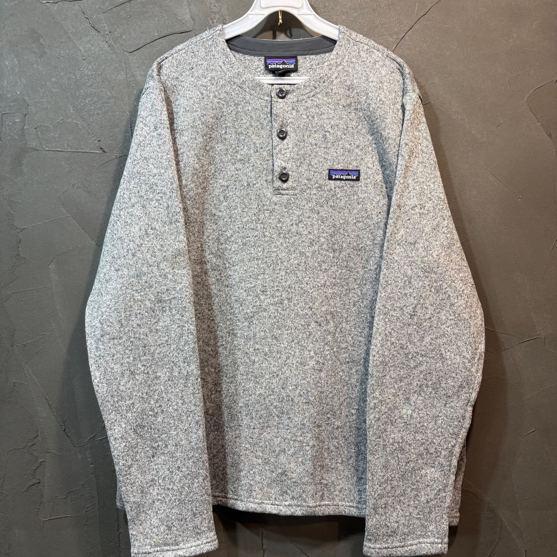[L] PATAGONIA 파타고니아 헨리넥 풀오버 니트 상품이미지1
