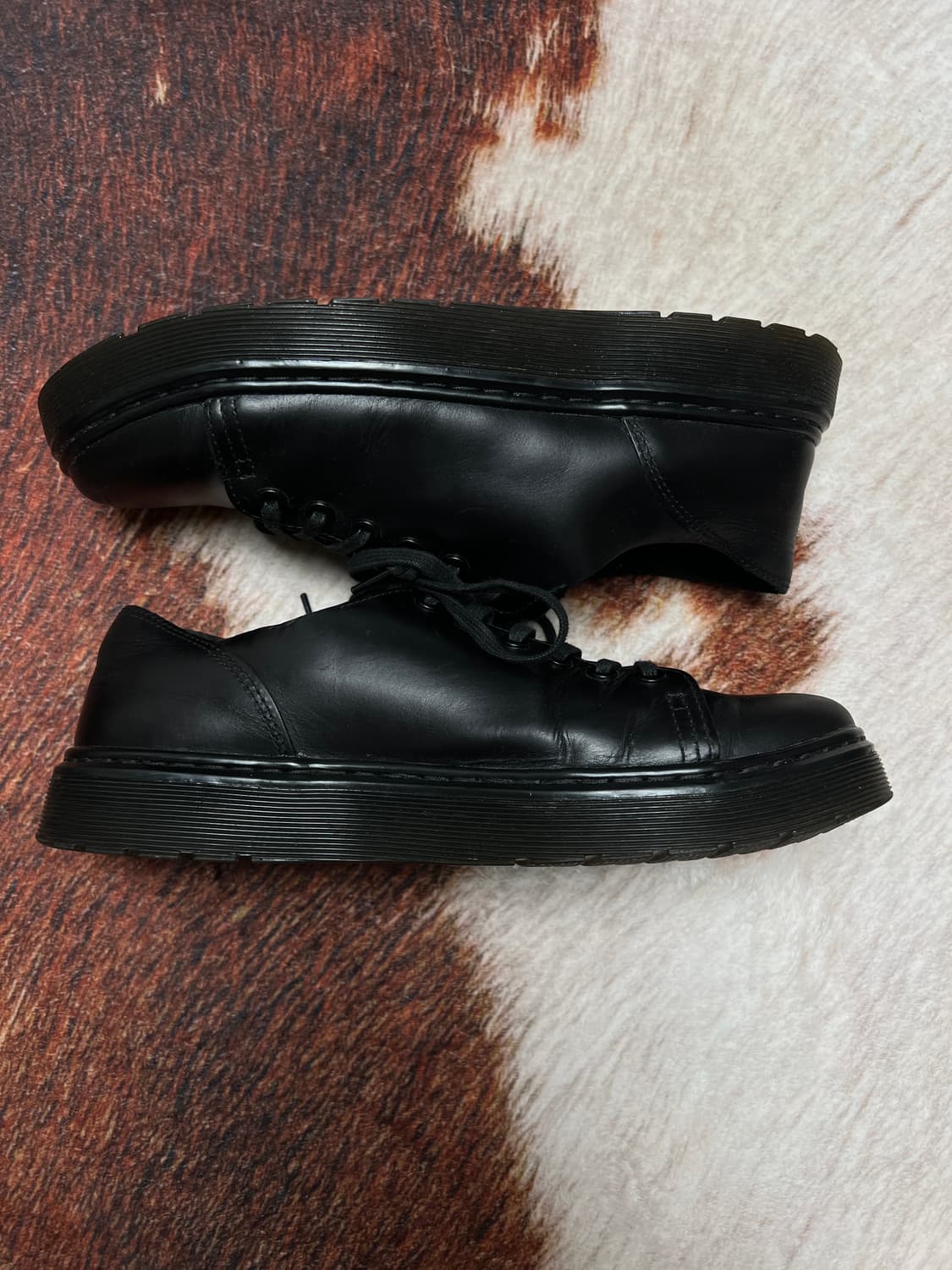 [270] 닥터마틴 단테 레더 스니커즈 블랙 42 상품이미지2