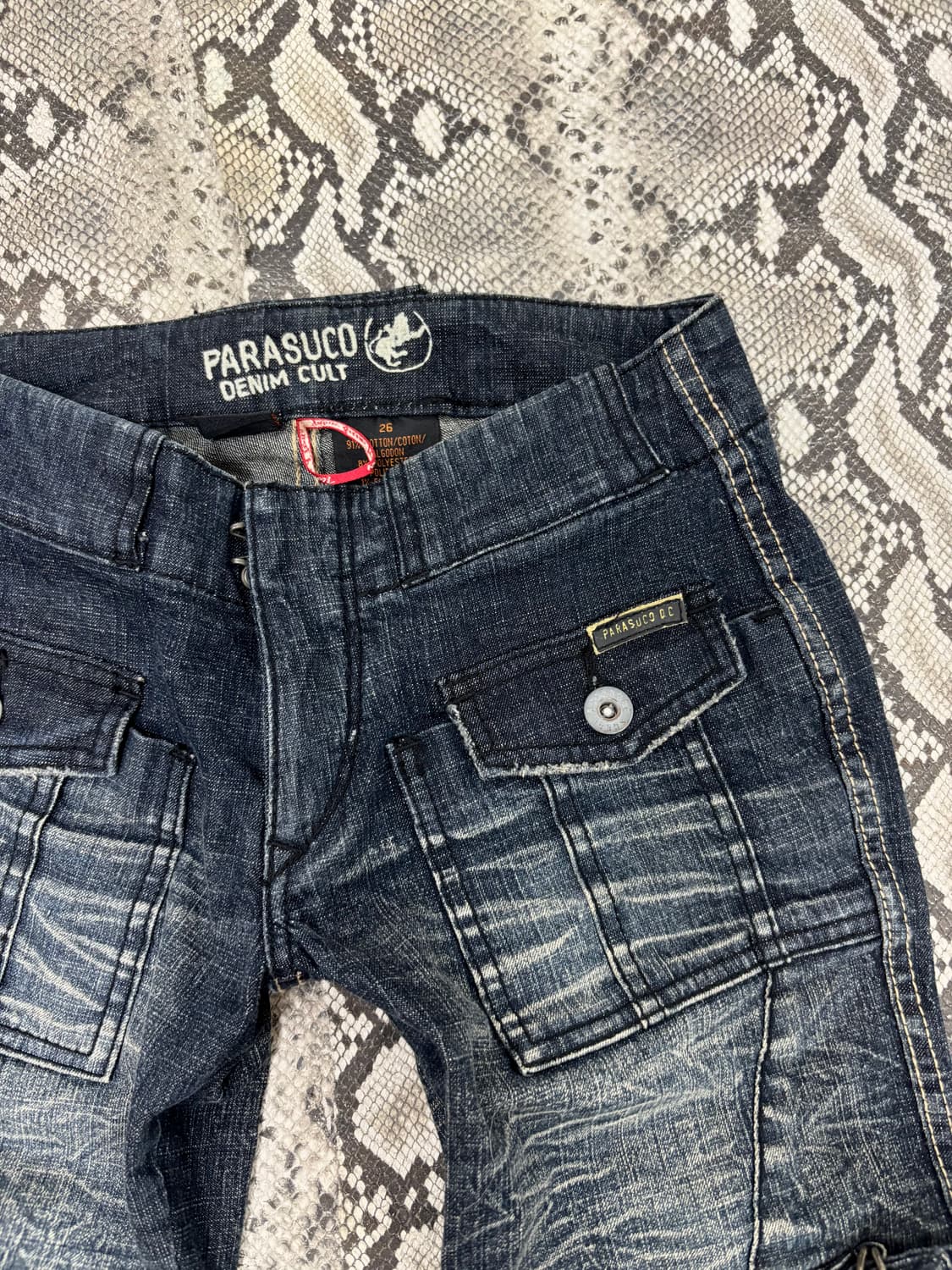 “PARASUCO” 00’s Design Bondage Boots-Cut 상품이미지10