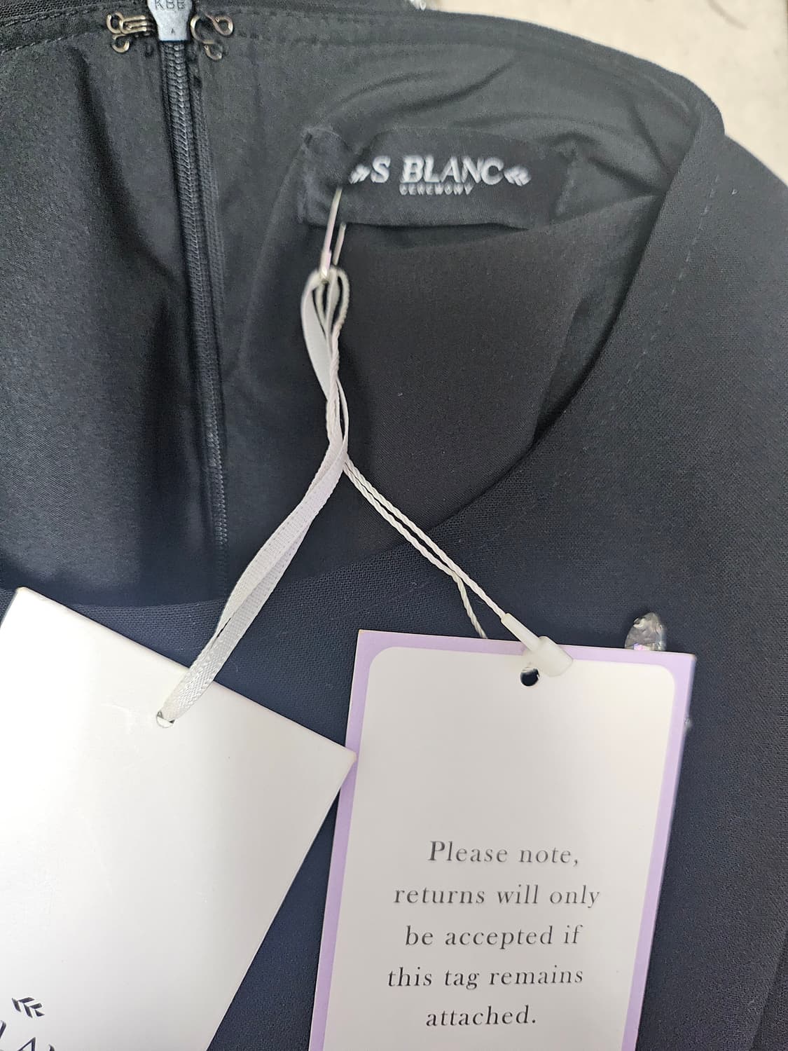 S BLANC 진주 원피스 새상품  상품이미지8