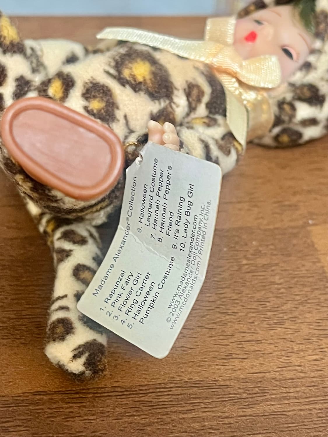 마담 알렉산더 맥마담 빨간망토 & 레오파드 일괄 상품이미지5