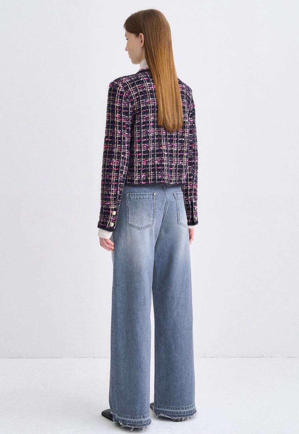 
26SS 타임 프레이드햄 데님 팬츠 상품이미지5