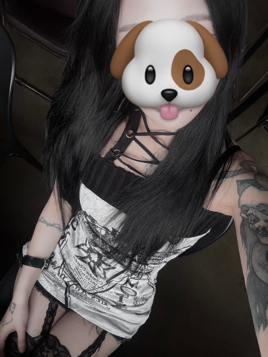 salvage 셀비지 펑크 끈아일렛 미니원피스 상품이미지2